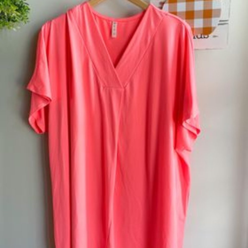 Loose Fit Mini Dress